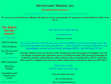 Tablet Screenshot of godcannotlie.org